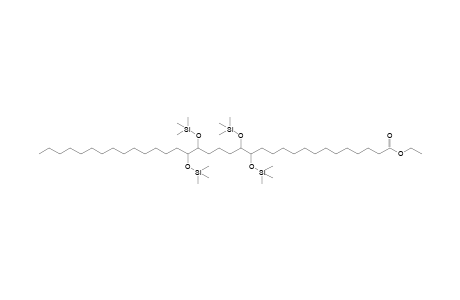 ethyl 14,15,19,20-tetrakis(trimethylsilyloxy)tetratriacontanoate