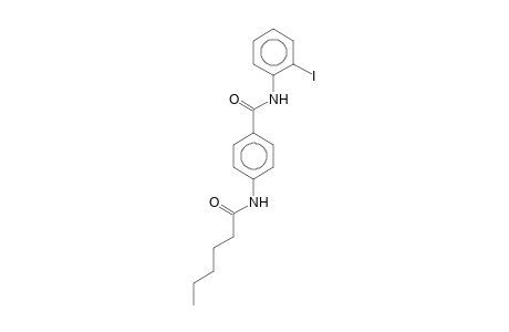 4-(caproylamino)-N-(2-iodophenyl)benzamide
