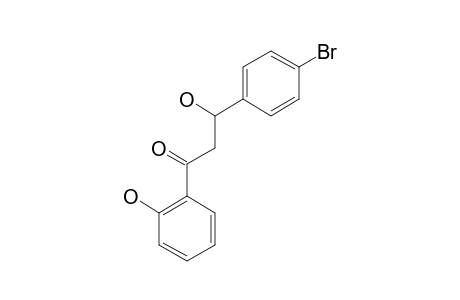 3-(4-BROMOPHENYL)-3-HYDROXY-1-(2-HYDROXYPHENYL)-PROPAN-1-ONE