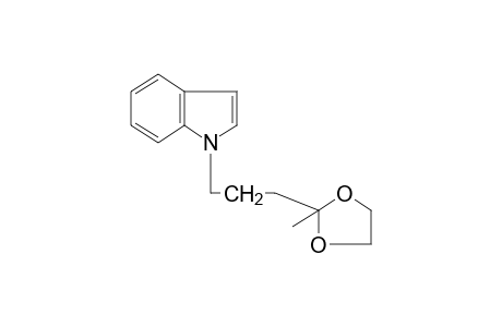 1-[3-(2-METHYL-1,3-DIOXOLAN-2-YL)PROPYL]INDOLE