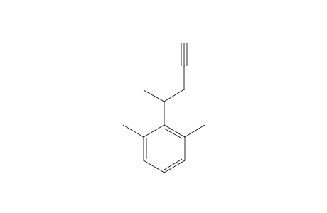 4-(2',6'-Dimethylphenyl)-pent-1-yne
