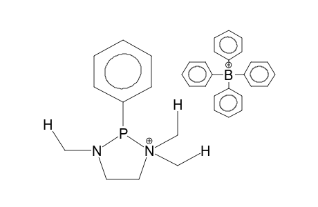1,3,3-TRIMETHYL-2-PHENYL-1-AZA-3-AZANIO-2-PHOSPHOLANE TETRAPHENYLBORATE