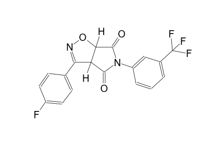 (3aR,6aS)-3-(4-fluorophenyl)-5-[3-(trifluoromethyl)phenyl]-3aH-pyrrolo[3,4-d]isoxazole-4,6(5H,6aH)-dione