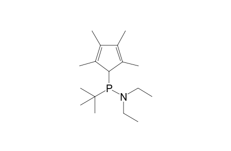 1-tert-Butyl-N,N-diethyl-1-(2,3,4,5-tetramethylcyclopenta-2,4-dienyl)phosphinamine