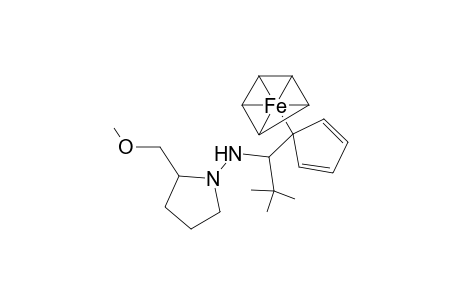 (1-Ferrocenyl-2,2-dimethylpropyl)-[2'-(methoxymethyl)-1'-pyrrolidinyl]amine