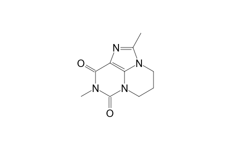 2,9-Dimethyl-4,5-dihydro-6H,8H-pyrimido[1,2,3-cd]purine-8,10(9H)-dione