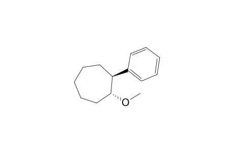 trans-1-Methoxy-2-phenylcycloheptane