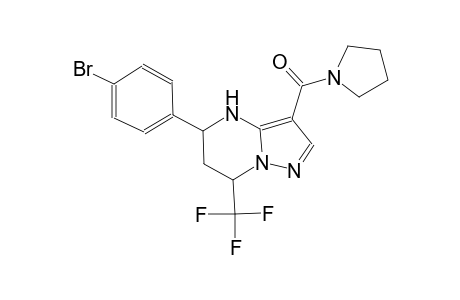 5-(4-bromophenyl)-3-(1-pyrrolidinylcarbonyl)-7-(trifluoromethyl)-4,5,6,7-tetrahydropyrazolo[1,5-a]pyrimidine