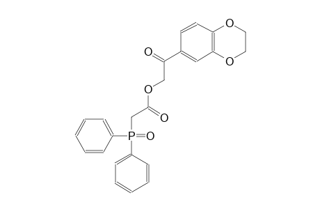 2-(2,3-dihydro-1,4-benzodioxin-6-yl)-2-oxoethyl (diphenylphosphoryl)acetate