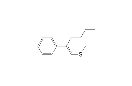 1-(Methylthio)-2-phenylhex-1-ene