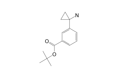 1-(3'-TERT.-BUTOXYCARBONYLPHENYL)-CYCLOPROPYLAMINE