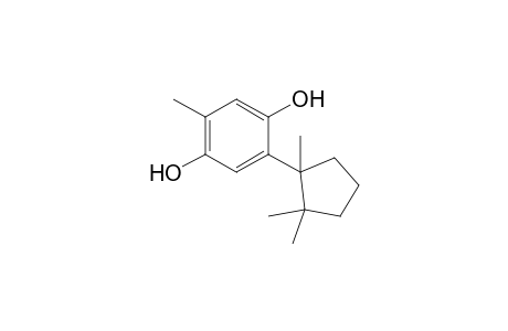 2-Methyl-5-(1,2,2-trimethylcyclopentyl)benzene-1,4-diol