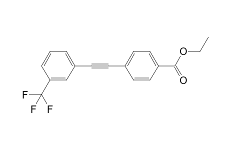 Ethyl 4-((3-(trifluoromethyl)phenyl)ethynyl)benzoate