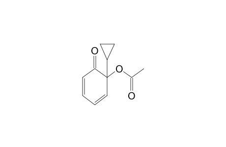 acetic acid (1-cyclopropyl-6-keto-1-cyclohexa-2,4-dienyl) ester