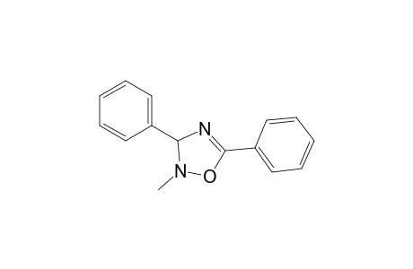 1,2,4-Oxadiazole, 2,3-dihydro-2-methyl-3,5-diphenyl-