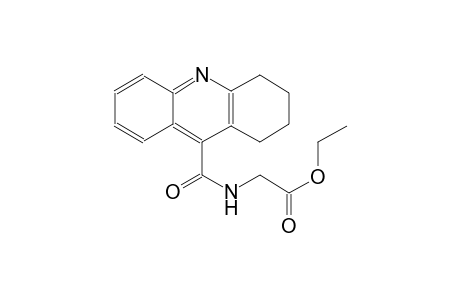 acetic acid, [[(1,2,3,4-tetrahydro-9-acridinyl)carbonyl]amino]-, ethylester