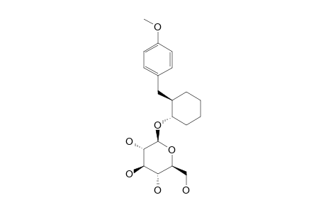 2-(4-METHOXYBENZYL)-CYCLOHEXYL-BETA-D-GLUCOPYRANOSIDE