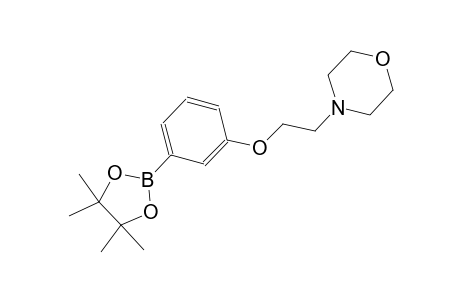 morpholine, 4-[2-[3-(4,4,5,5-tetramethyl-1,3,2-dioxaborolan-2-yl)phenoxy]ethyl]-