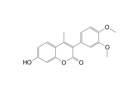 2H-1-benzopyran-2-one, 3-(3,4-dimethoxyphenyl)-7-hydroxy-4-methyl-