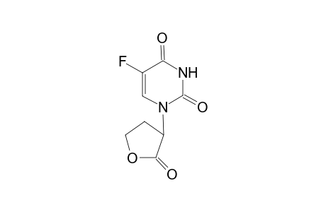 1H-Pyrimidine-2,4-dione, 5-fluoro-1-(2-oxotetrahydrofuran-3-yl)-