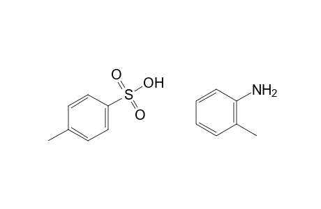 p-toluenesulfonic acid, compound with o-toluidine(1;1)