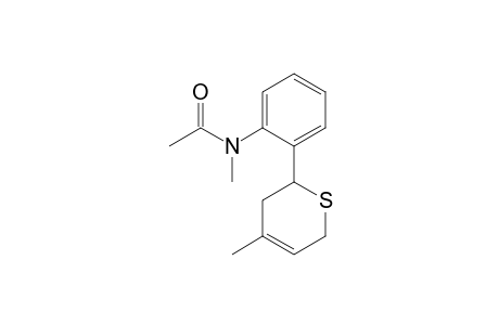 N-methyl-N-[2-(4-methyl-3,6-dihydro-2H-thiopyran-2-yl)phenyl]acetamide