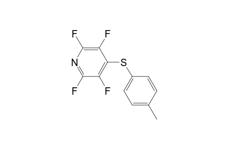2,3,5,6-Tetrafluoro-4-(4-methylphenylthio)-pyridine