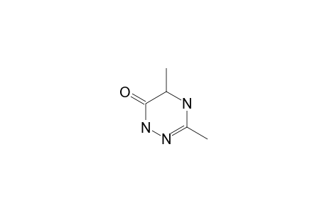 5(S)-1,4-Dihydro-3,5-dimethyl-1,2,4-triazin-6(2H)-one