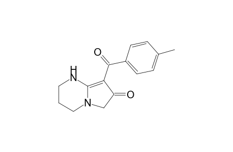 8-(4-Methylbenzoyl)-1,2,3,4-tetrahydropyrrolo[1,2-a]pyrimidin-7(6)-one