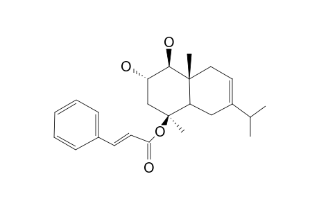 4-beta-CINNAMOLOXY-1-beta,2-alpha-DIHYDROXYEUDESM-7-ENE