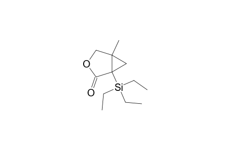 1-(Triethylsilyl)-5-methyl-3-oxabicyclo[3.1.0]hexan-2-one