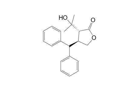 (3R,4S)-3-(Hydroxypropan-2-yl)-4-(1,1-diphenylmethyl)tetrahydrofuran-2-one