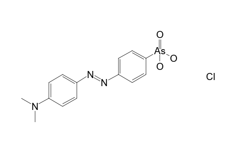 4-(4-Dimethylaminophenylazo)benzenearsonic acid hydrochloride
