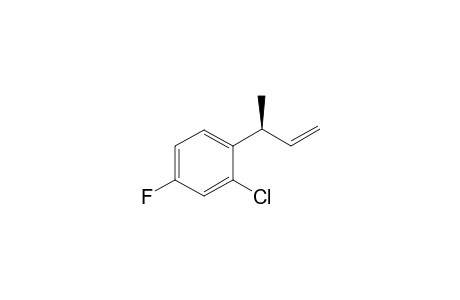 (S)-1-(But-3'-en-2'-yl)-2-chloro-4-fluorobenzene
