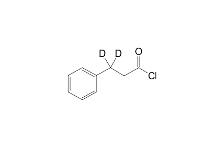 3-Phenylpropionyl chloro-2-D2