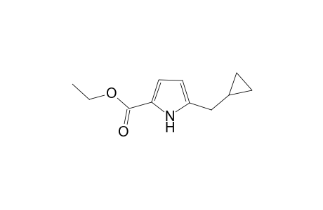 Ethyl 5-cyclopropylmethyl-1H-pyrrole-2-carboxylate