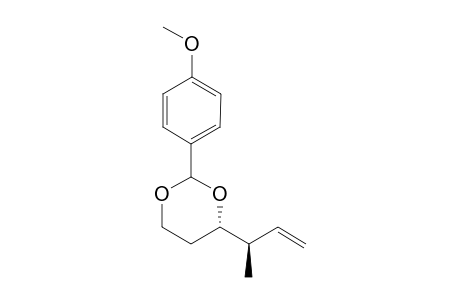(4S)-4-((R)-but-3-en-2-yl)-2-(4-methoxyphenyl)-1,3-dioxane