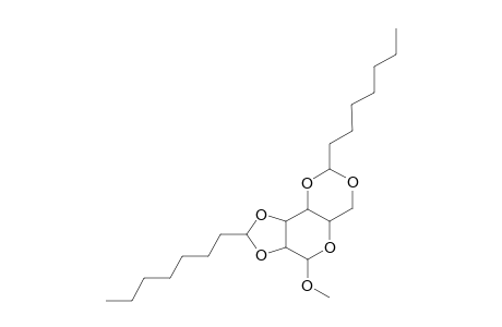 .alpha.-D-Mannopyranoside, 1-O-methyl-2,3-4,6-dioctylidene-