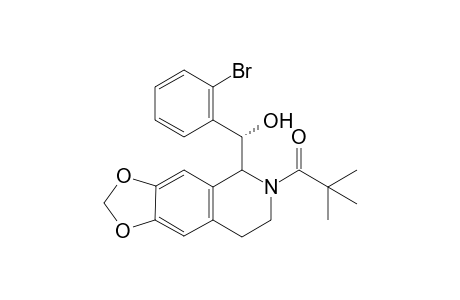 u-[1-(2-Bromo-.alpha.-hydroxybenzyl)-1,2,3,4-tetrahydro-6,7-(methylenedioxy)isochinolin-2-yl]-(tert-butyl)-ketone