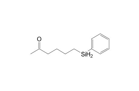 6-Phenylsilylhexan-2-one