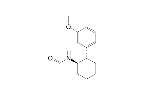 trans-1-(Formylamino)-2-(3-methoxyphenyl)cyclohexane