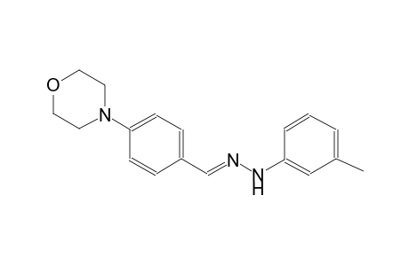 4-(4-Morpholinyl)benzaldehyde (3-methylphenyl)hydrazone