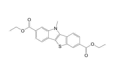 Diethyl N-Methyl-10H-[1]Benzothieno[3,2-b][1]indole-2,7-dicarboxylate