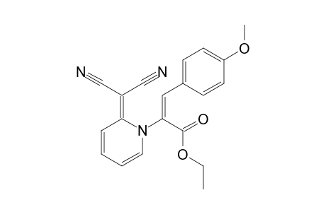 Ethyl (E)-2-[2-(Dicyanomethylidene)pyridin-1(2H)-yl]-3-(4-methoxyphenyl)acrylate