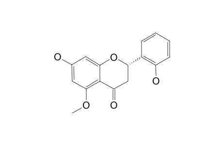 (2S)-7,2'-DIHYDROXY-5-METHOXYFLAVANONE