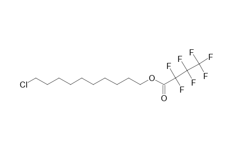 10-Chloro-1-decanol, heptafluorobutyrate