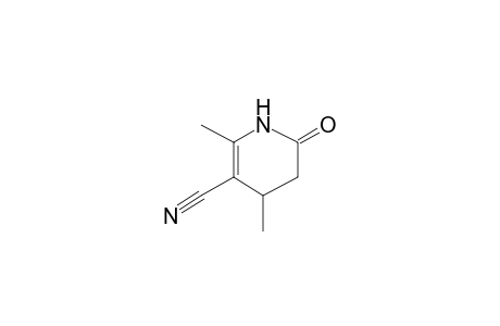 2,4-Dimethyl-6-oxo-1,4,5,6-tetrahydro-3-pyridinecarbonitrile