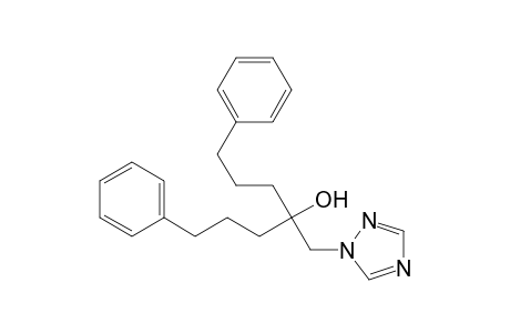 1,1-Di(3-phenylpropyl)-2-(1,2,4-triazol-1-yl)ethanol