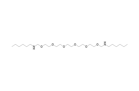 Bis[hexylaminomethyl]pentaethylene glycol