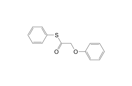 Ethanethioic acid, phenoxy-, S-phenyl ester